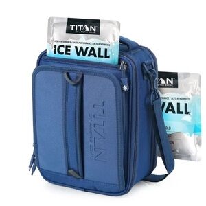 Titan by Arctic Zone Expandable Insulated Bag with Food Containers and Ice Walls